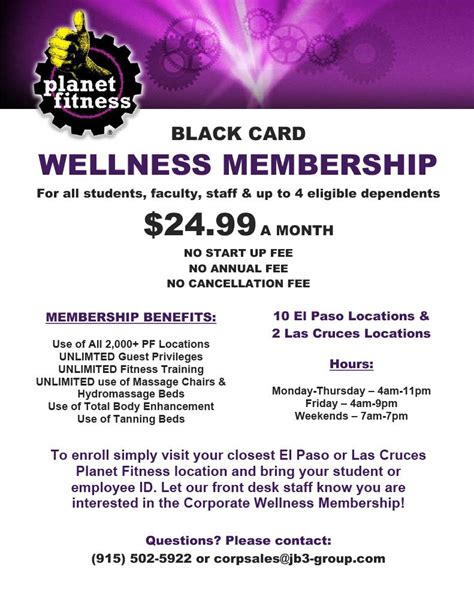 Membership plans for planet fitness - Free In-Club Fitness Training. Use of Massage Chairs. Use of HydroMassage™. Use of Tanning. Premium Perks: Partner Rewards & Discounts Learn More. 50% Off Select Drinks. Free WiFi. Wellness Pod. Subject to annual membership fee of $49.00 plus applicable state and local taxes will be billed on or shortly after May 1st.